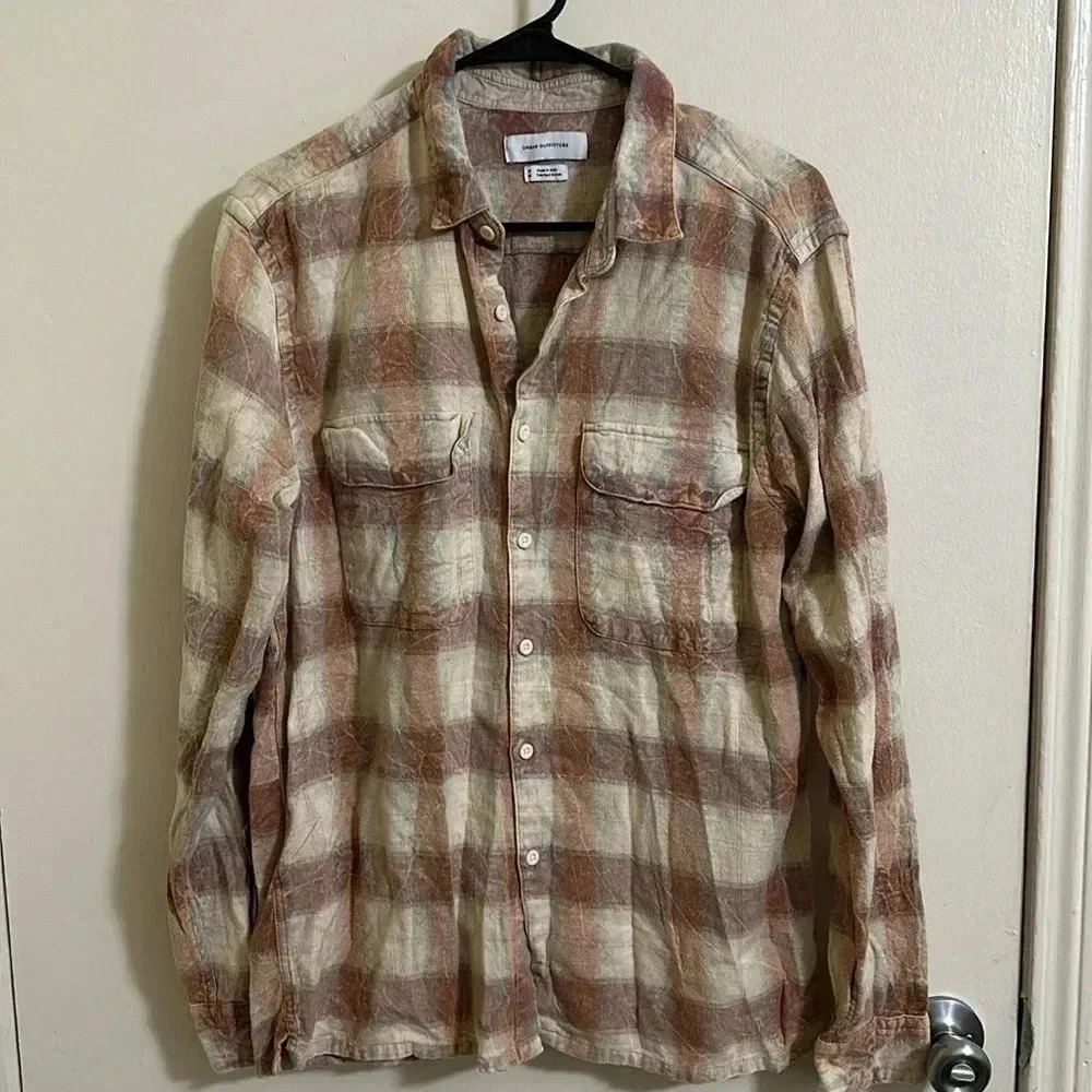 EUC Urban Outfitters Button Down Shirt Flannel